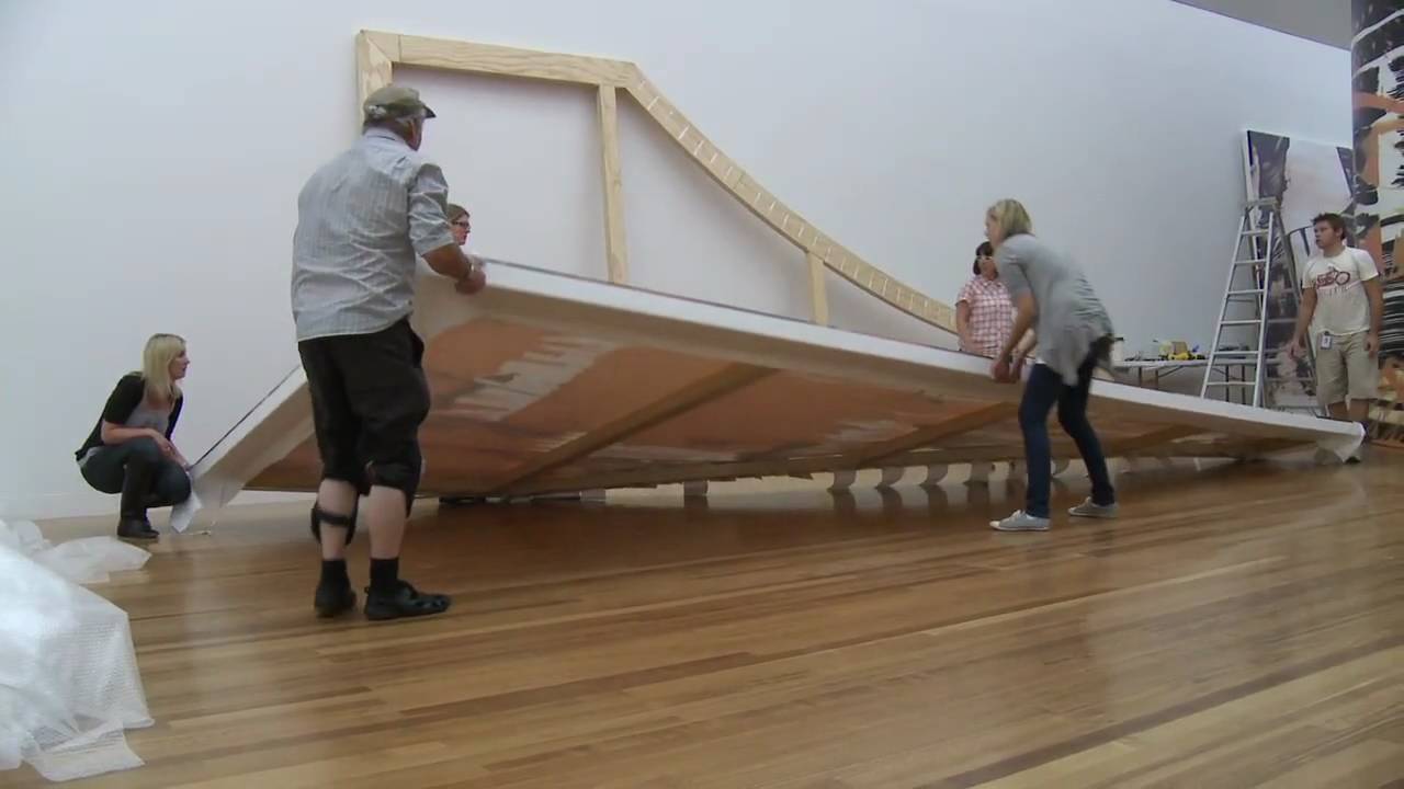 museums in london Judy Millar's Giraffe-Bottle-Gun