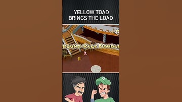 YELLOW TOAD MAKES JAKE SALTY #shorts #wii #mariosupersluggers #mario #rage