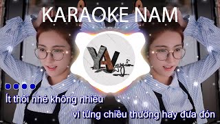 [Karaoke REMIX NAM] Ít Nhưng Dài Lâu | Yan Nguyễn x Chu Thúy Quỳnh x Nam Con