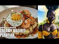How to Make Creamy Mashed Plantain and Shrimp | New Kitchen! | Kristline's Show - Ep 15