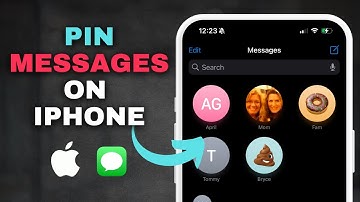 iPhone Messages: Add and Remove Pins