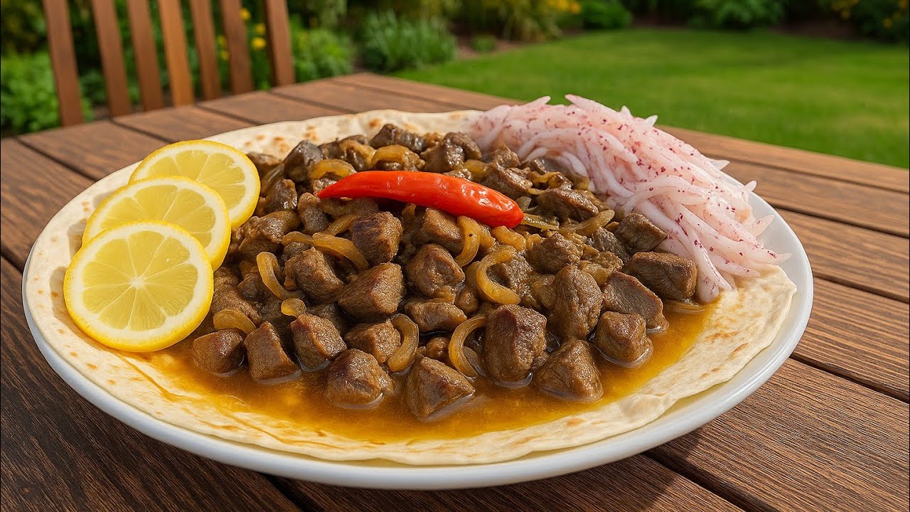 قلاية الكبدة لعيد الأضحى المبارك | نكهة عالمية و وصفة زمنية تونسية تشهي والبنة عالمية 🐑 🇹🇳