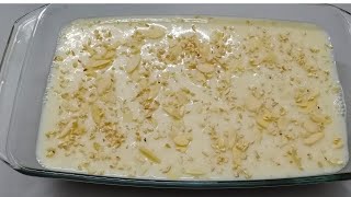 Tender Coconut Pudding  Recipe