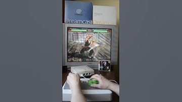 Virtua Fighter 3TB Sega Dreamcast Sony CRT TV Trinitron