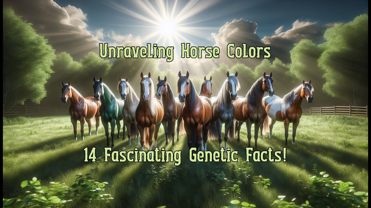 Unraveling Horse Colors: 14 Fascinating Genetic Facts!
