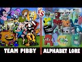 Pibby CN Glitch vs. Alphabet Lore | Minecraft (CHILL!)