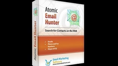 Atomic Email Hunter Software 2018-2019  - Tutorial