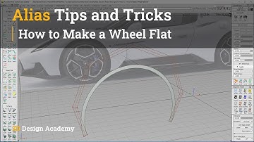 Alias Tips and Tricks 12 - How to Make a Wheel Flat