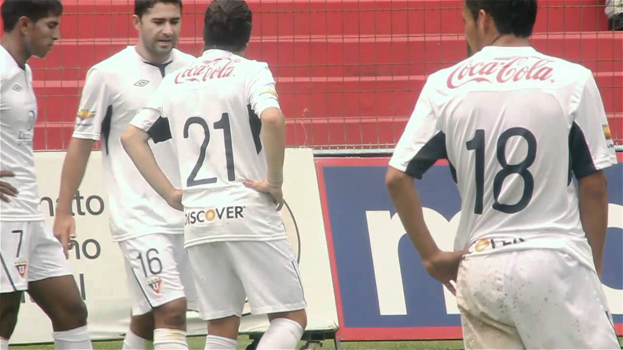 LDU 5 - 0 Olmedo. Golazo de Bieler: tiro libre