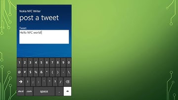 NFC Tags and Windows Phone