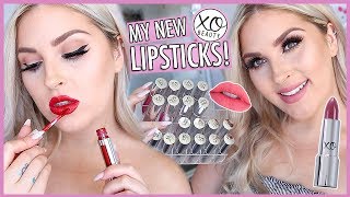 NEW xoBeauty Lip Shades! 💄 LIP SWATCHES 💕😱 Luxe Liquid & Matte Lipsticks!