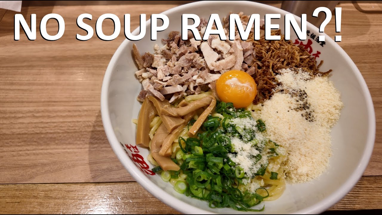 Japan’s Craziest ABURA SOBA in Tokyo | Ebisu Abura-do