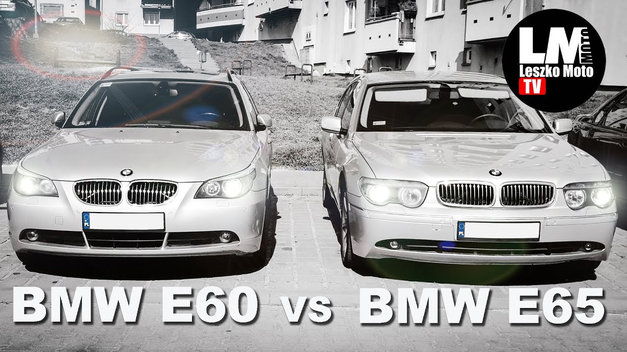 Porównanie BMW E65 vs E60 - po co nam BMW 7 kiedy BMW 5 jest ok ?! - YouTube