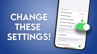 The Correct iPhone Settings for the BEST Experience!