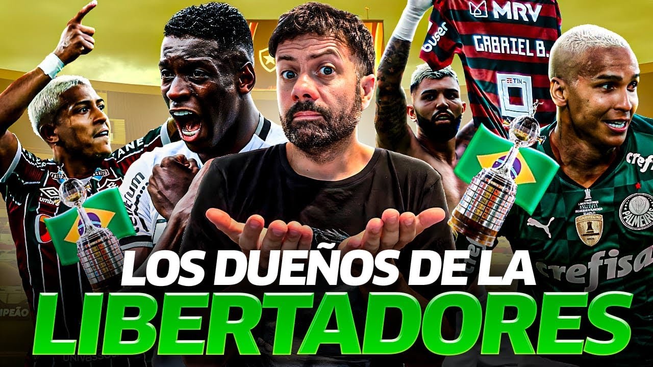 🏆🇧🇷Por esto BRASIL es el DUEÑO de la COPA LIBERTADORES de AMERICA  Botafogo Campeon 2024