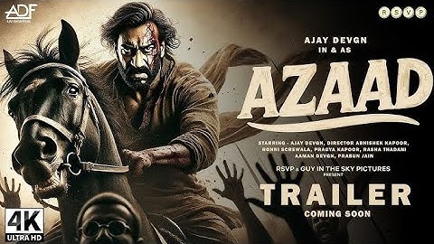 Azaad Official Trailer | Ajay D, Abhishek K, Ronnie S, Pragya K, Diana P, Aaman D, Rasha T | 17 Jan