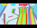 NOOB vs PRO vs HACKER vs GOD - Pencil Run 3D