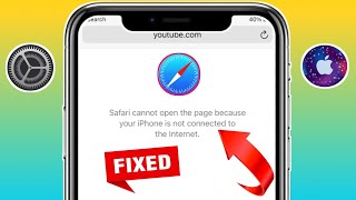 Как исправить Safari не может открыть страницу, потому что ваш iPhone не подключен к Интернету