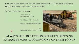 Timetables and Train Orders Made Simple for Narrow Gauge