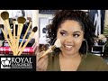 Royal & Langnickel OMNIA Gold Brushes Overview + Demo