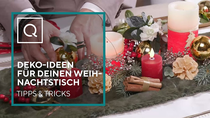 Deko-Ideen für Weihnachten: festliche Tafel | Tipps & Tricks | QVC