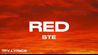 STE - RED (Testo/Lyrics)🇮🇹 Resimi