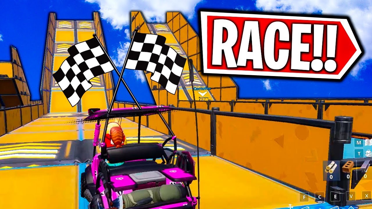 *GALET!* Mega Race I Fortnite med 154! (Fortnite Creative)