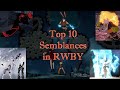 The Top 10 Semblances in RWBY!  - Favorite Semblances Poll Results 2020