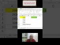 Control 5 Excel Formulas with One Cell.Switch() in10Seconds
