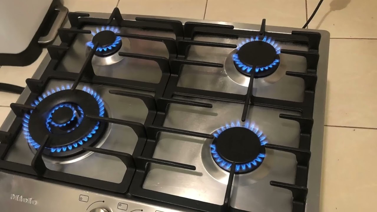 Miele KM 362 G Natural gas cooktop ( 21 Oct 2022 ) YouTube