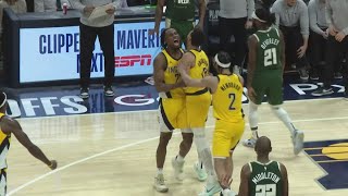 Pacers beat Bucks in overtime 121-118 to take a 2-1 lead in series