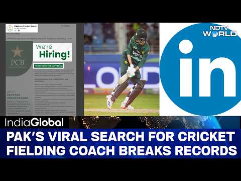 LinkedIn's Most Trolled Job Ever! Pakistan's Viral Search for Cricket Fielding Coach Breaks Records