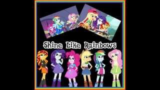 MLP: Rainbow Rocks "Shine Like Rainbows" - Lyric chords