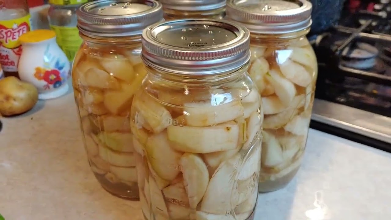 Simple Water Bath Canning Pears YouTube