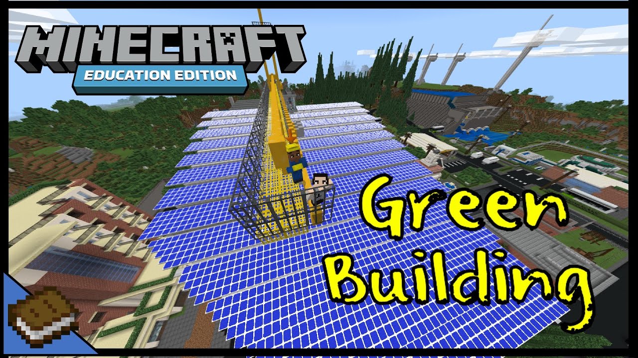 Sustainability City (Part 3) MINECRAFT EDUCATION YouTube