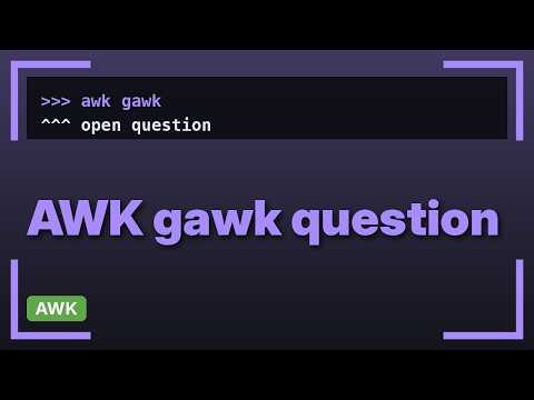 awk and windows paths backslash escape character