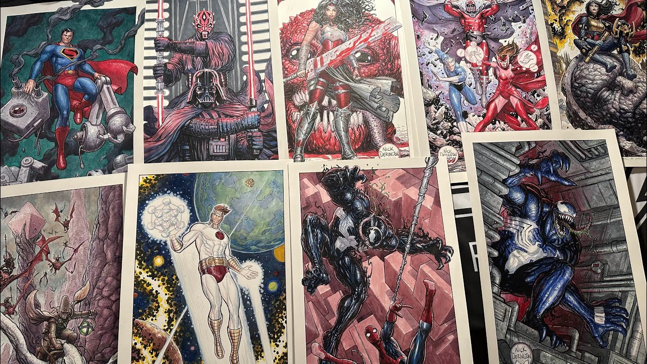 Felix Comic Art: UNBOXING / ART SHOW Episode 39