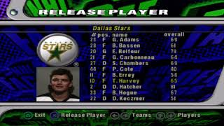 Nhl Faceoff 98 Dallas Stars Overall Player Ratings