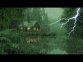 HEAVY RAIN AND THUNDER SOUNDS - DEEP SLEEP | Thunderstorm for Sleeping - Rain Sound Comfort #2