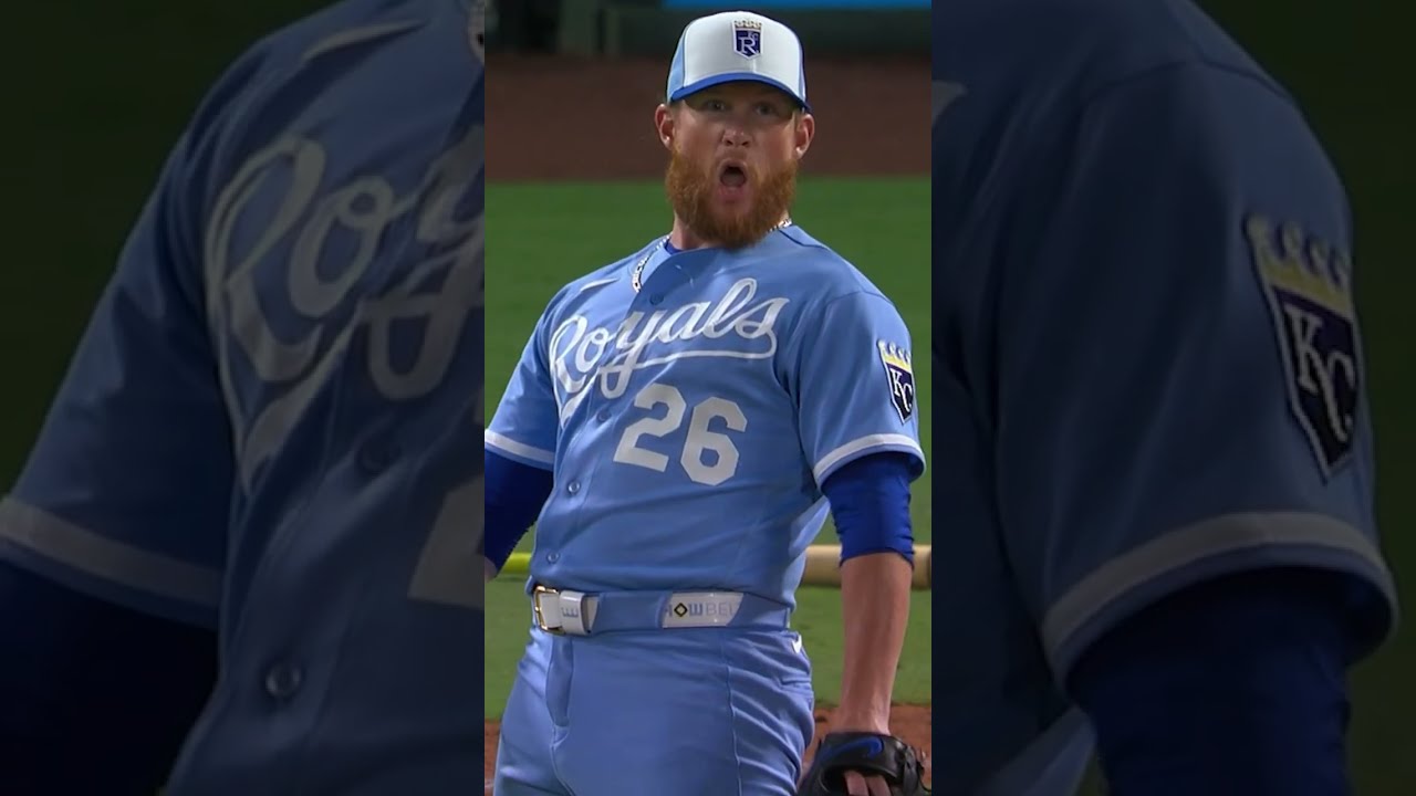 What. A. Catch. 🤯 #kcroyals #divingcatch #baseballhighlights #MLB