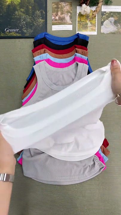 Soft & Snug Ribbed Tank Top for All-Day Comfort #fok #tanktop #ribbedtop