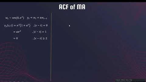 The Autocorrelation Function
