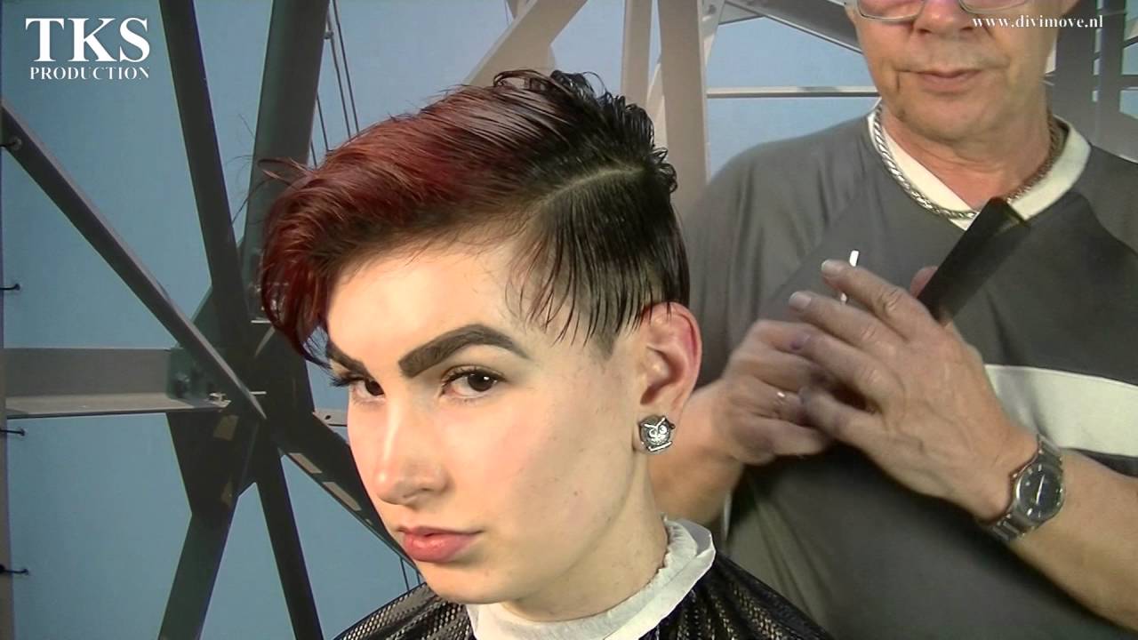 SPRING 2016 FASHION Short tattoo hairstyle for Natasja by T.K.S.