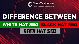 Difference between White Hat SEO, Black Hat SEO & Grey Hat SEO with Examples