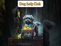 dog help Duck#shortvideo #ai #femous_video #reel #viralvideo #help #shors