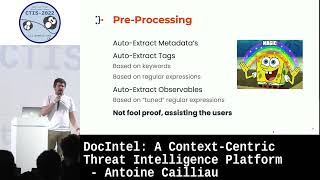 DocIntel: A Context-Centric Threat Intelligence Platform by Antoine Cailliau