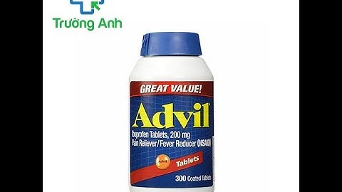 Hướng dẫn sử dụng thuốc advil