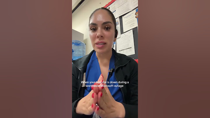 Doctor explains how hospitals are being impacted by the Global CrowdStrike Microsoft outage