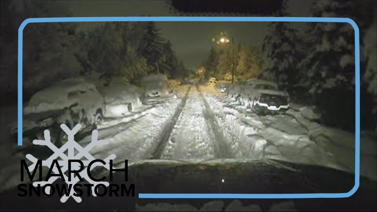 South Boulder roads slick and snow-packed Friday - YouTube