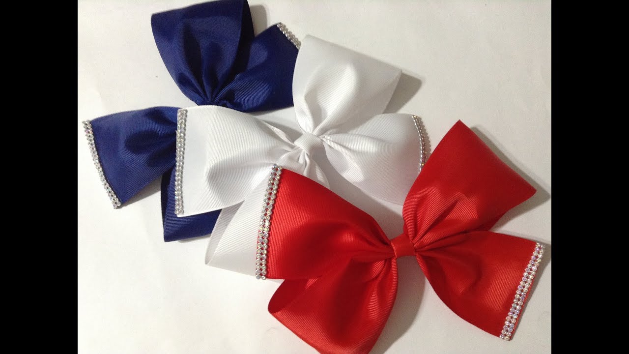 Moños basicos de regreso a clases  VIDEO No.487creacionesrosaisela